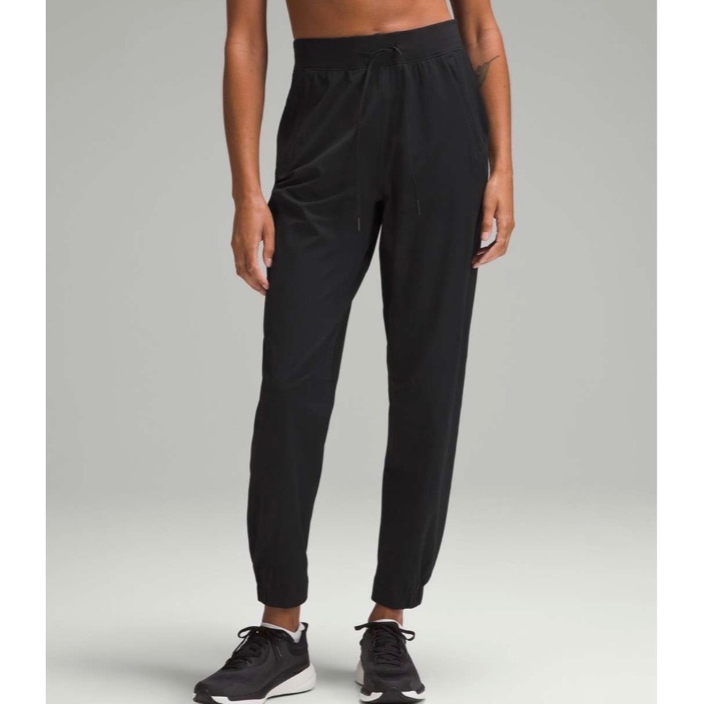 NEW Lululemon 2 License to Train Pant High Rise Black Relaxed Jogger W5FFES